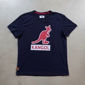 Kangol Women's Logo T-Shirt Black Medium Tee